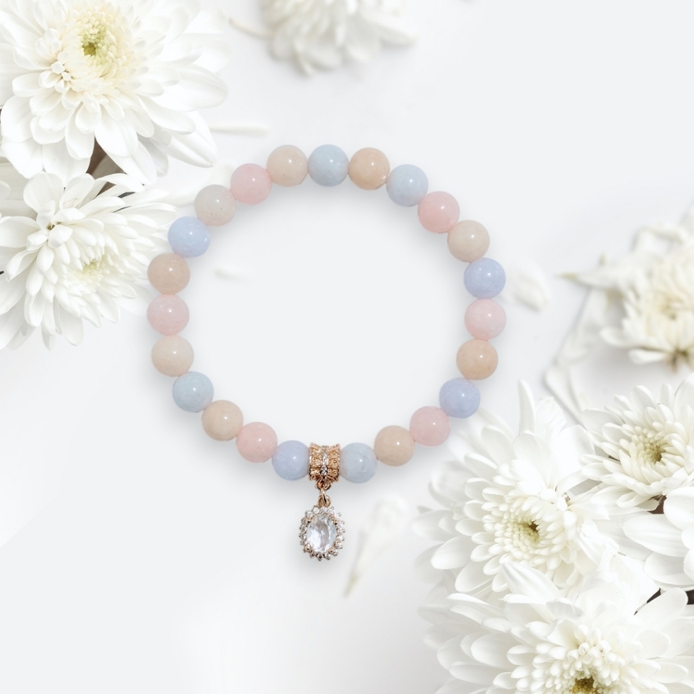 Jade Bracelet With Charm